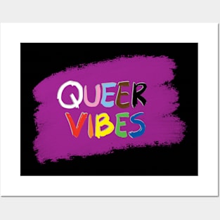 Queer Vibes Posters and Art